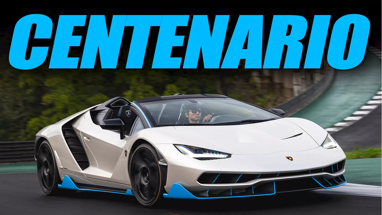 White And Blue Lamborghini Centenario Roadster Celebrates Ferruccio’s Birthday In Style