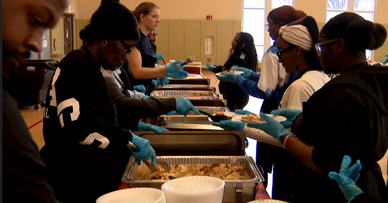 Salvation Army Feeds Thousands on Thanksgiving