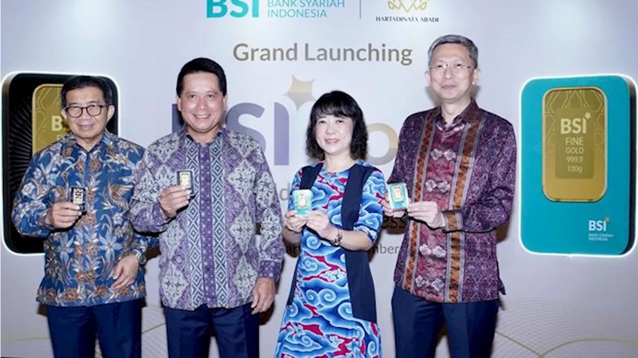 Dorong Pendalaman Sektor Keuangan Lewat Emas, BSI Luncurkan BSI Gold