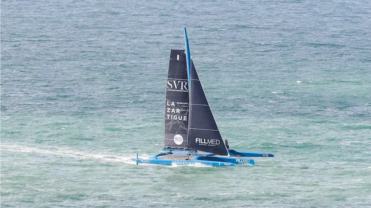 Trophée Jules Verne : SVR-Lazartigue et Sodebo sur le départ