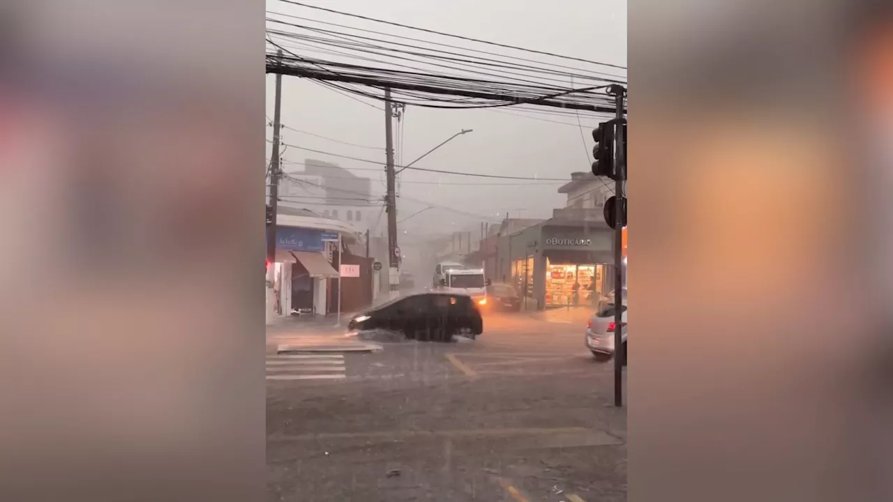 Alerta de Chuvas Intensas e Temporais para o Sudeste do Brasil