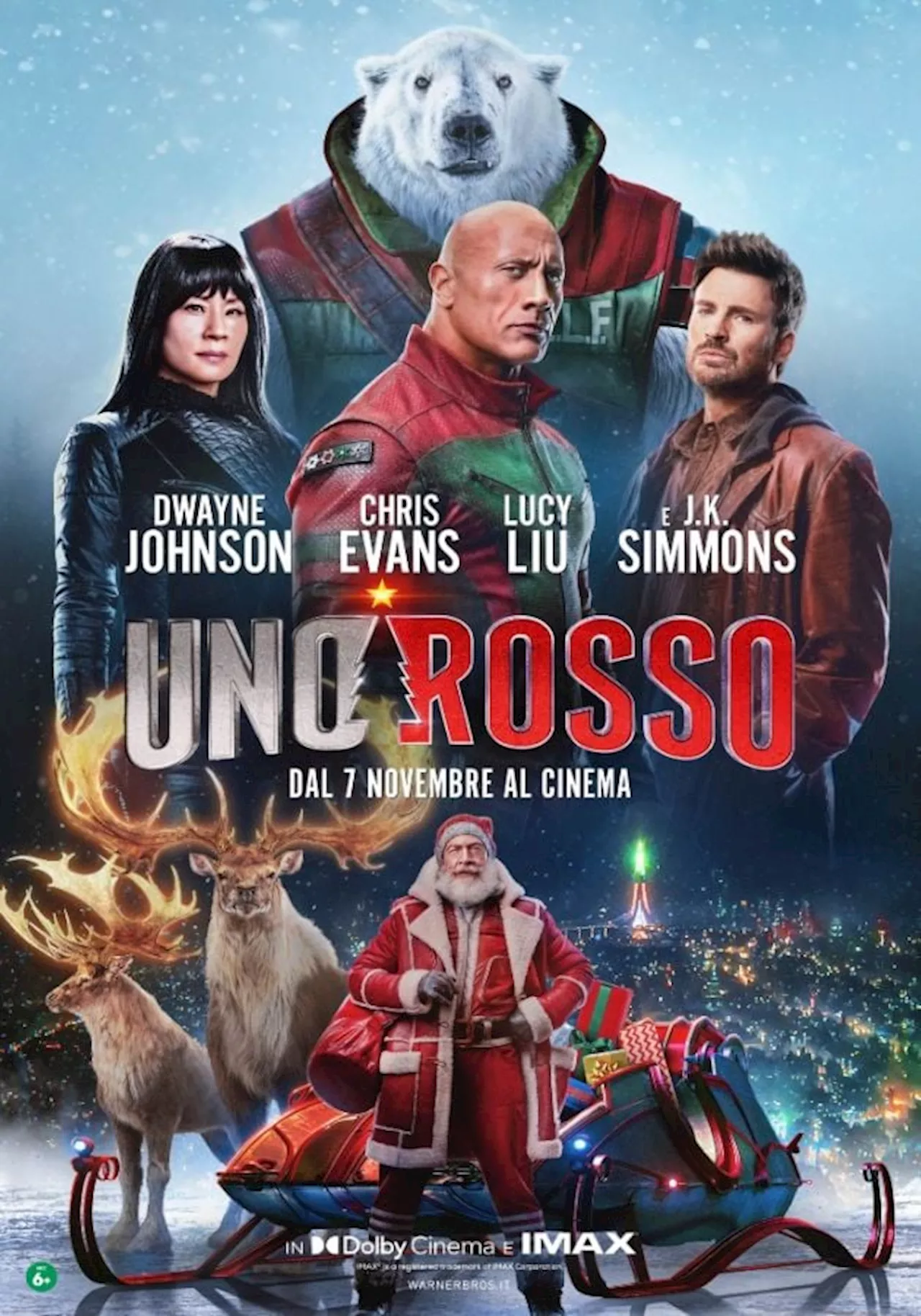 Dwayne Johnson e Chris Evans nel Natale più avventuroso: La Caccia a Babbo Natale