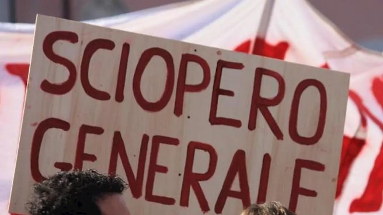 Sciopero generale oggi 29 novembre: trasporti e scuola, orari e fasce di garanzia