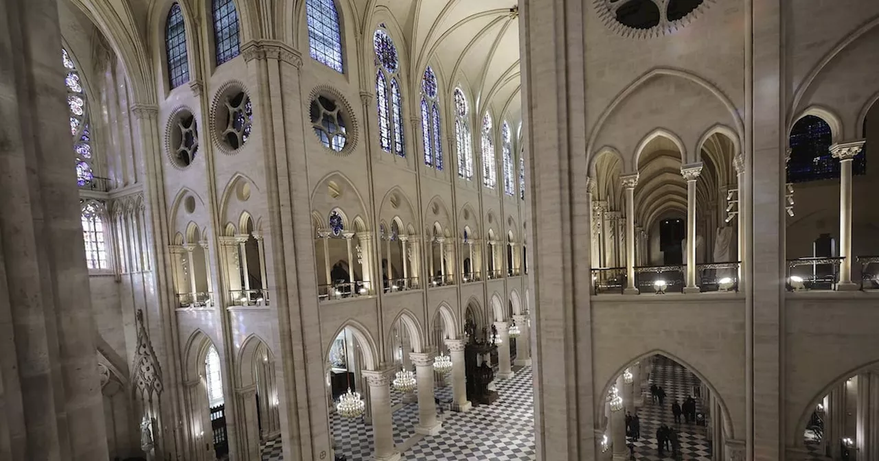 Notre Dame Cathedral's Restored Interiors Reveal a Majestic Transformation