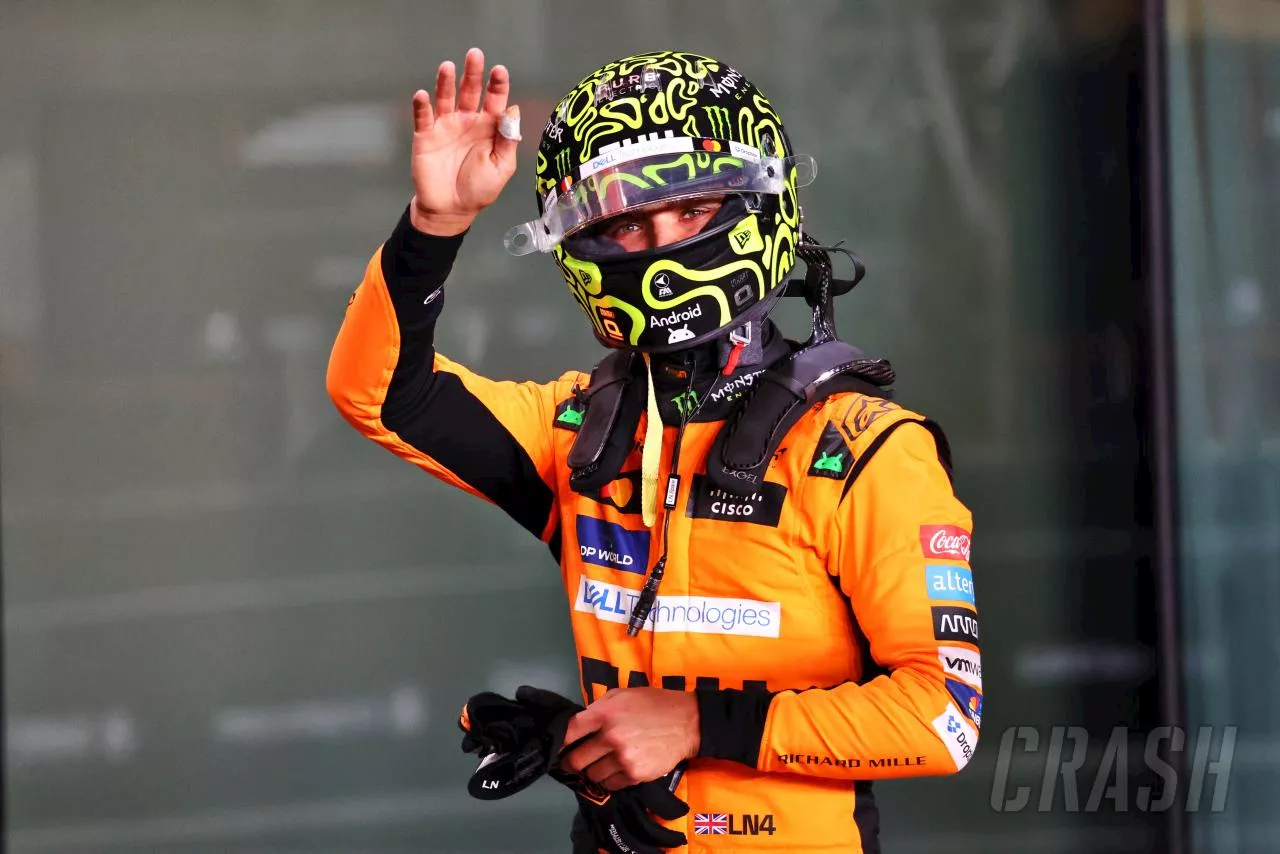 Impressive Lando Norris pips George Russell to Qatar sprint pole