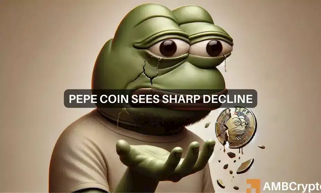 PEPE Coin Faces Bearish Turn as Whale Support Weakens Post-ATH