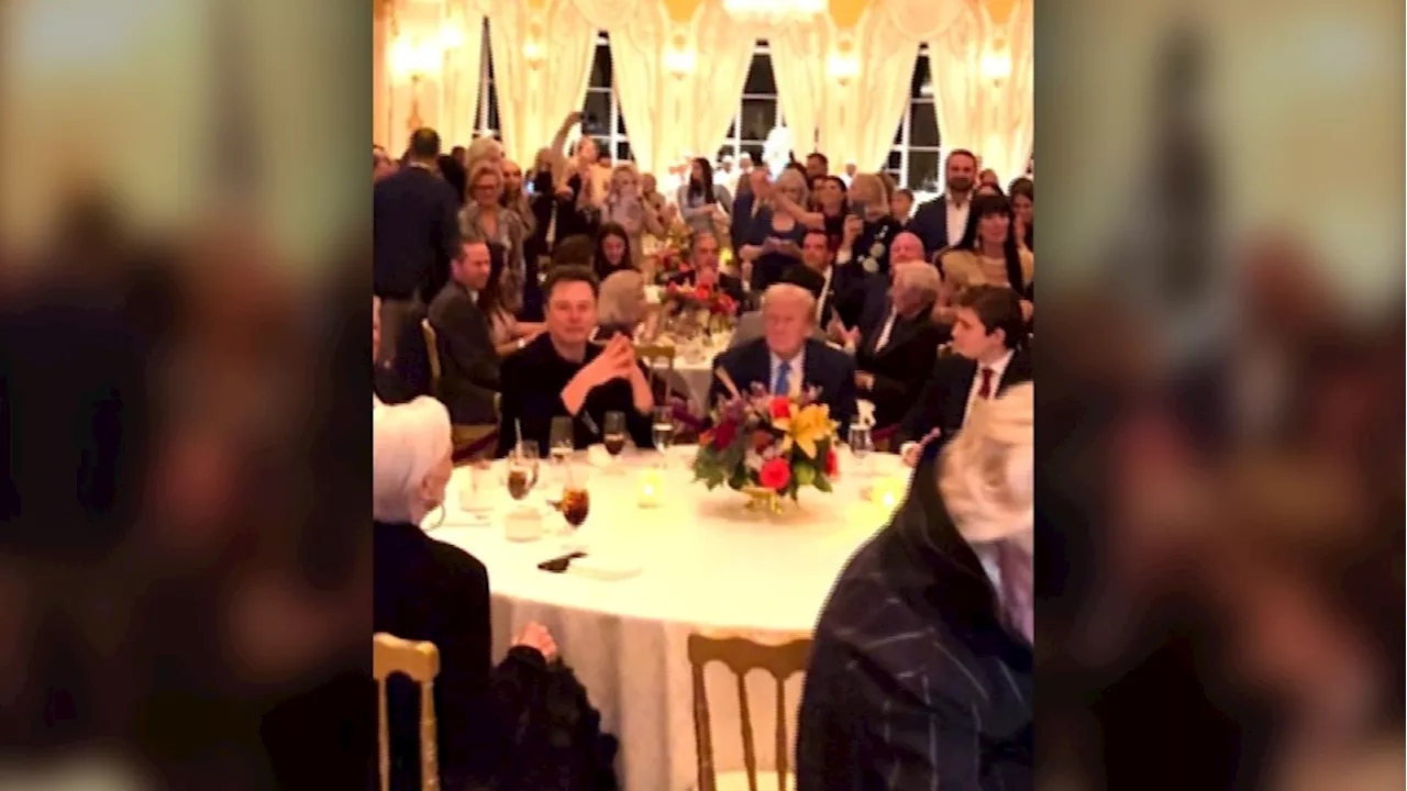 Musk joins Trump and family for Thanksgiving at Mar-a-Lago