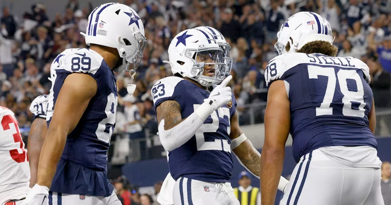 Cowboys finally find success running the football in win vs. Giants