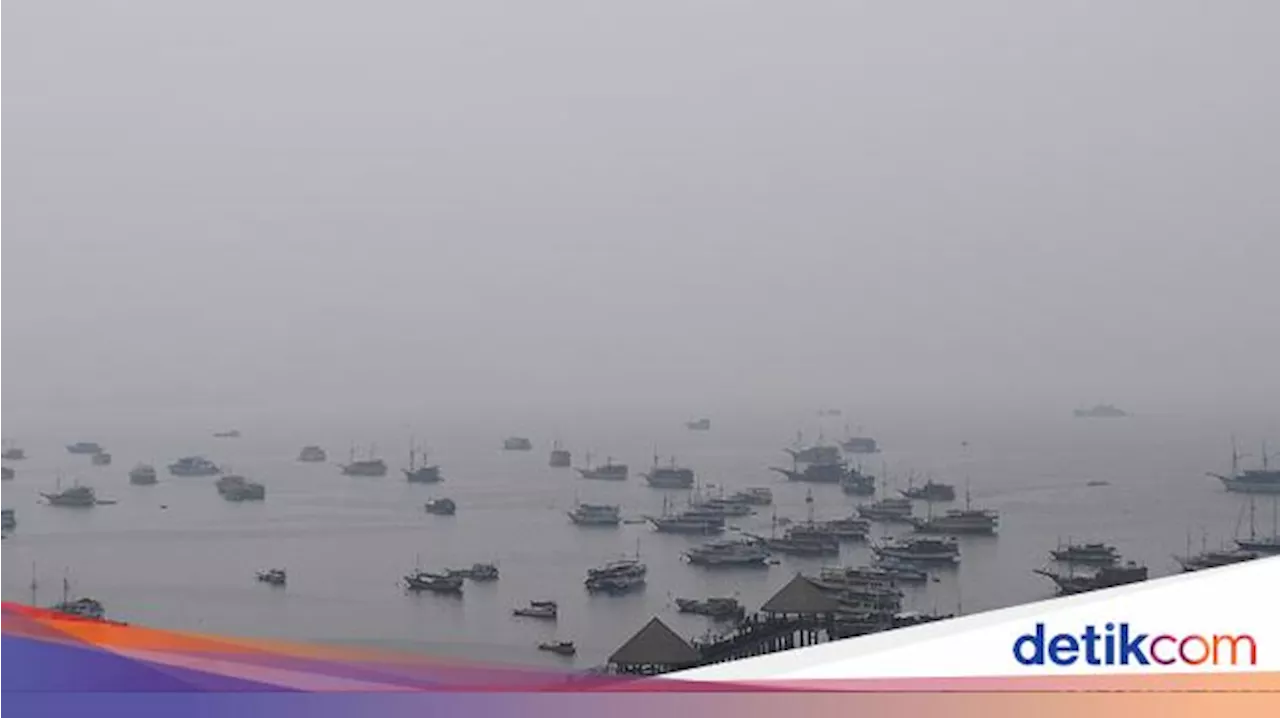 Muncul Fenomena Haze di Labuan Bajo, Gugusan Pulau Diselimuti Kabut