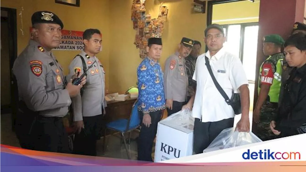 Patroli Skala Besar di Mojokerto Amankan Rekapitulasi Tingkat PPK