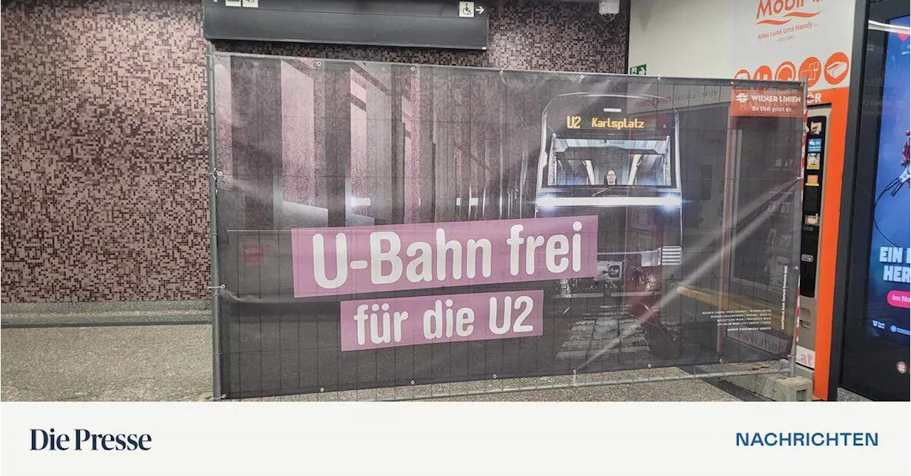 U2 Line in Wien Wieder Eröffnet Am 6. Dezember