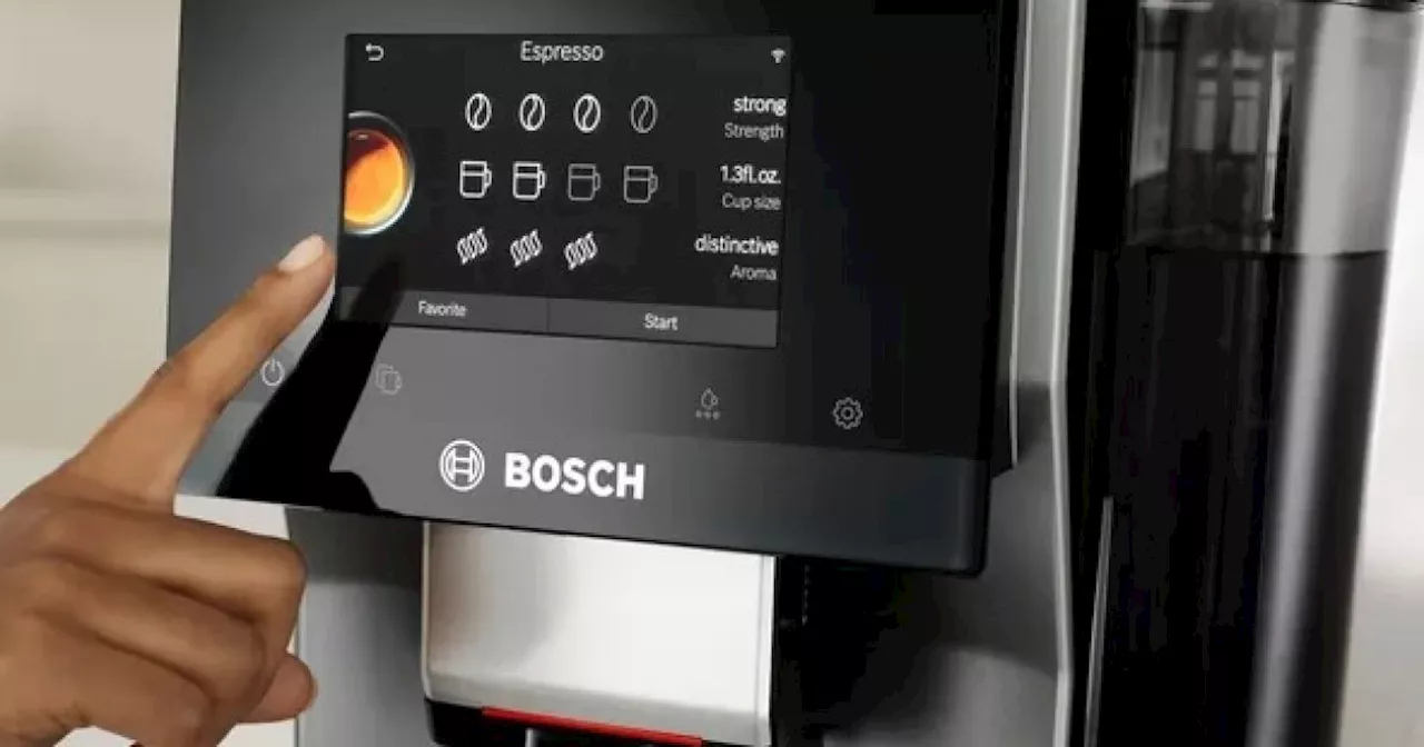 This Bosch 800 Series espresso machine is $400 off for Black Friday