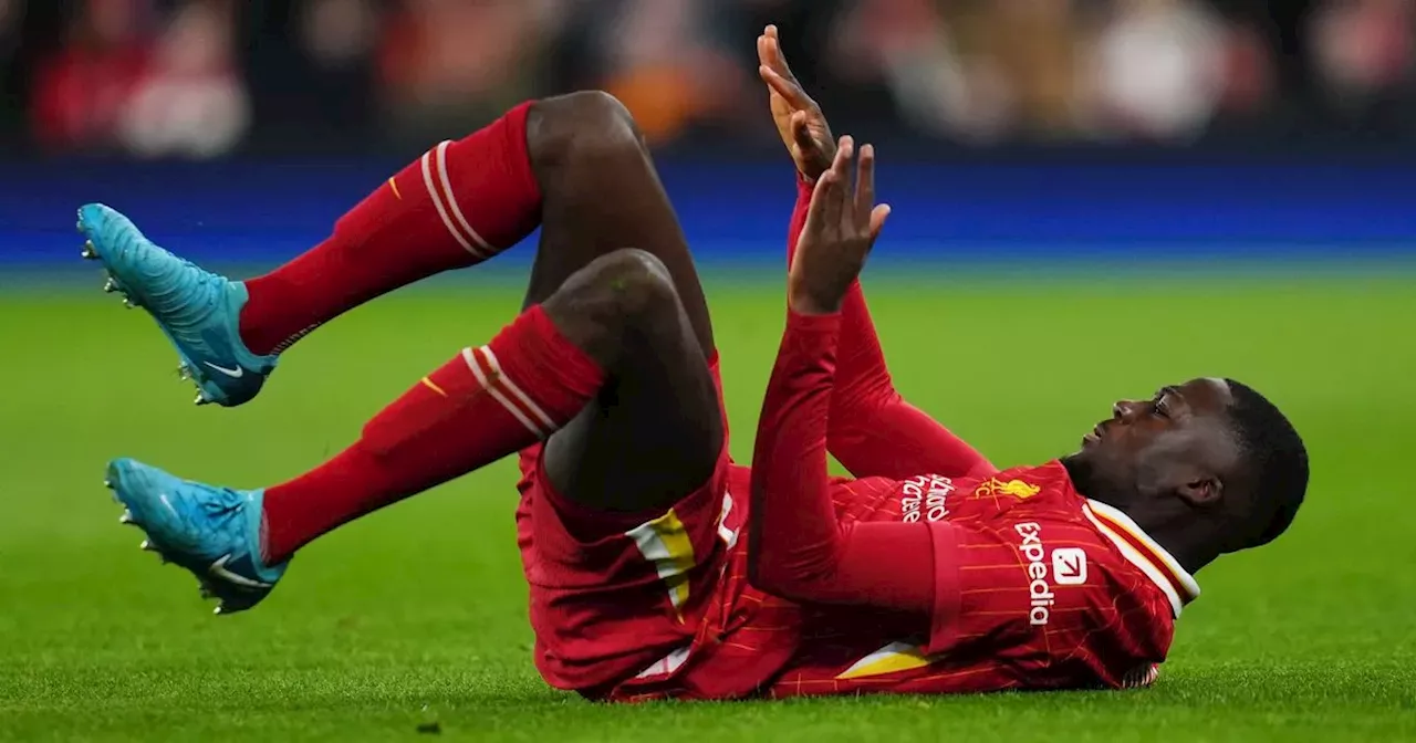 Ibrahima Konate suffers knee injury as Liverpool major fitness blow confirmed