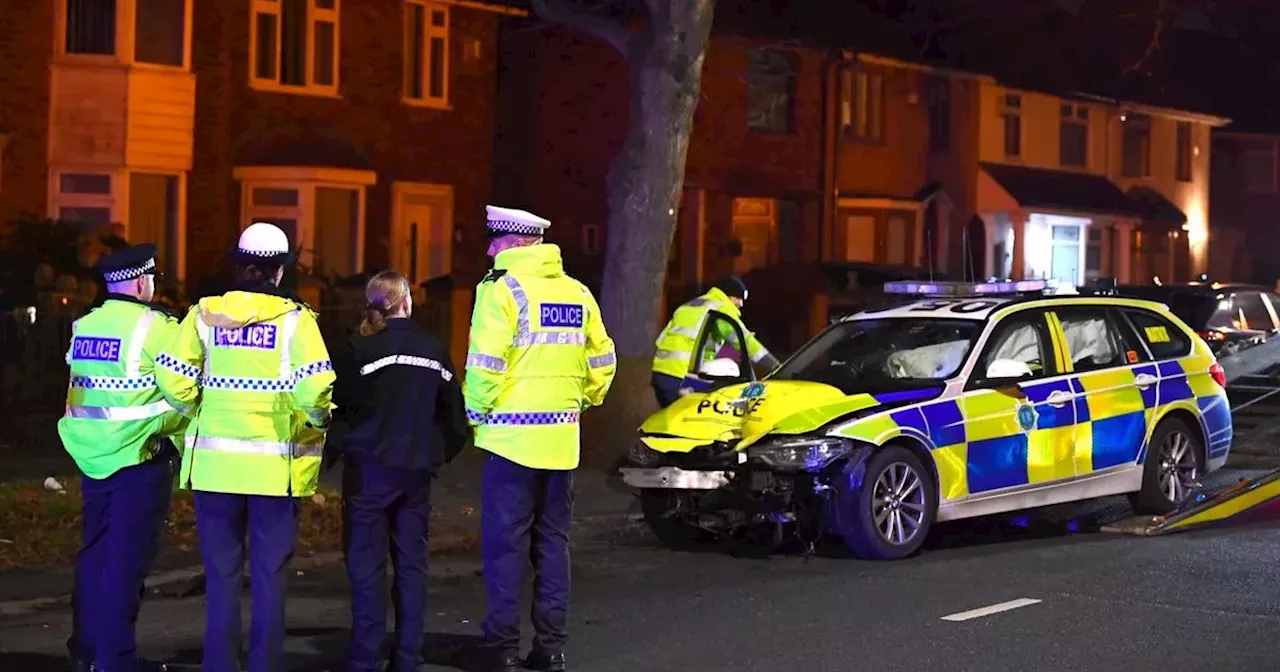 Police car was 'responding to emergency incident' when it crashed