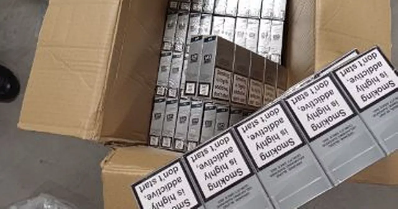 Thousands of fake cigarettes found after police spot car