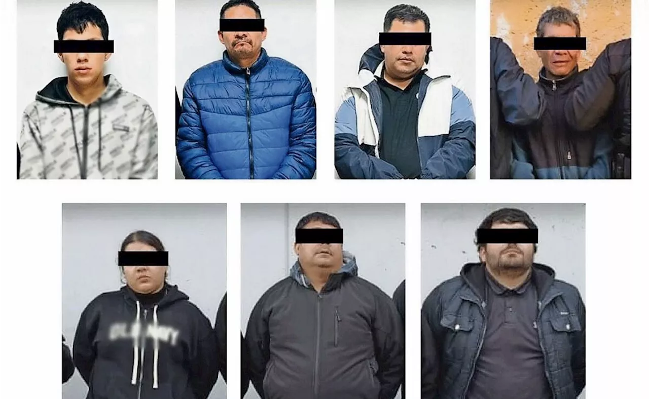 Narcomenudistas de Sinaloa y Sonora detenidos en la Ciudad de México