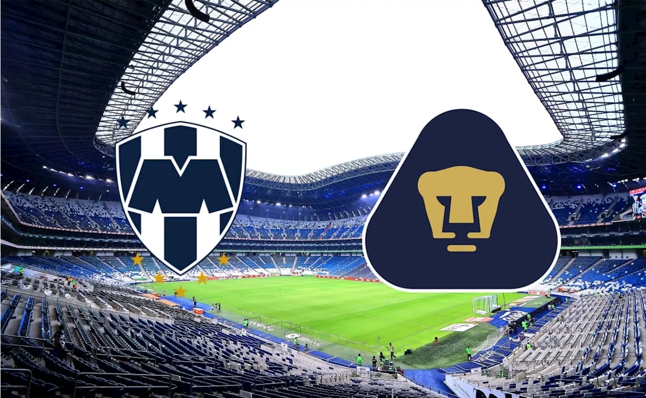 Rayados vs Pumas EN VIVO, cuartos de final de ida del Apertura 2024