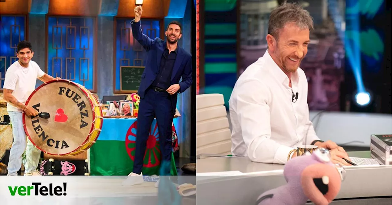 'La Revuelta' (16.7%) gana con Jorge Martín a 'El Hormiguero' (15.2%) y hace pleno en su semana más movida