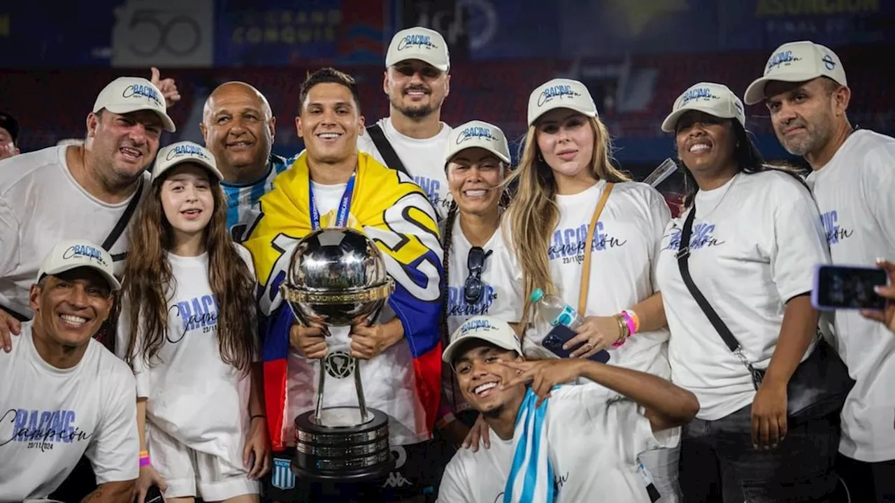 Juan Fernando Quintero Ayuda al Racing de Avellaneda a Ganar la Conmebol Sudamericana