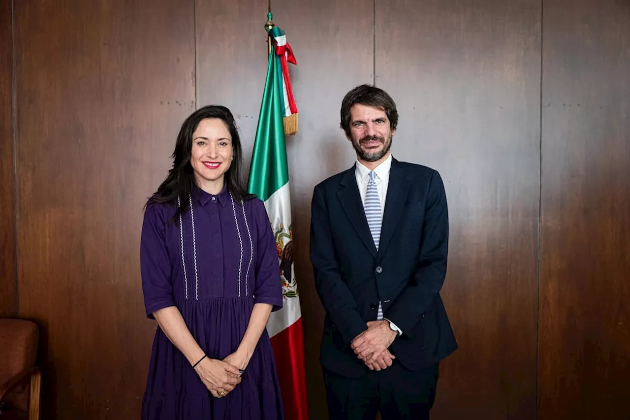 Los ministros de Cultura de México y España descongelan las tensas relaciones diplomáticas