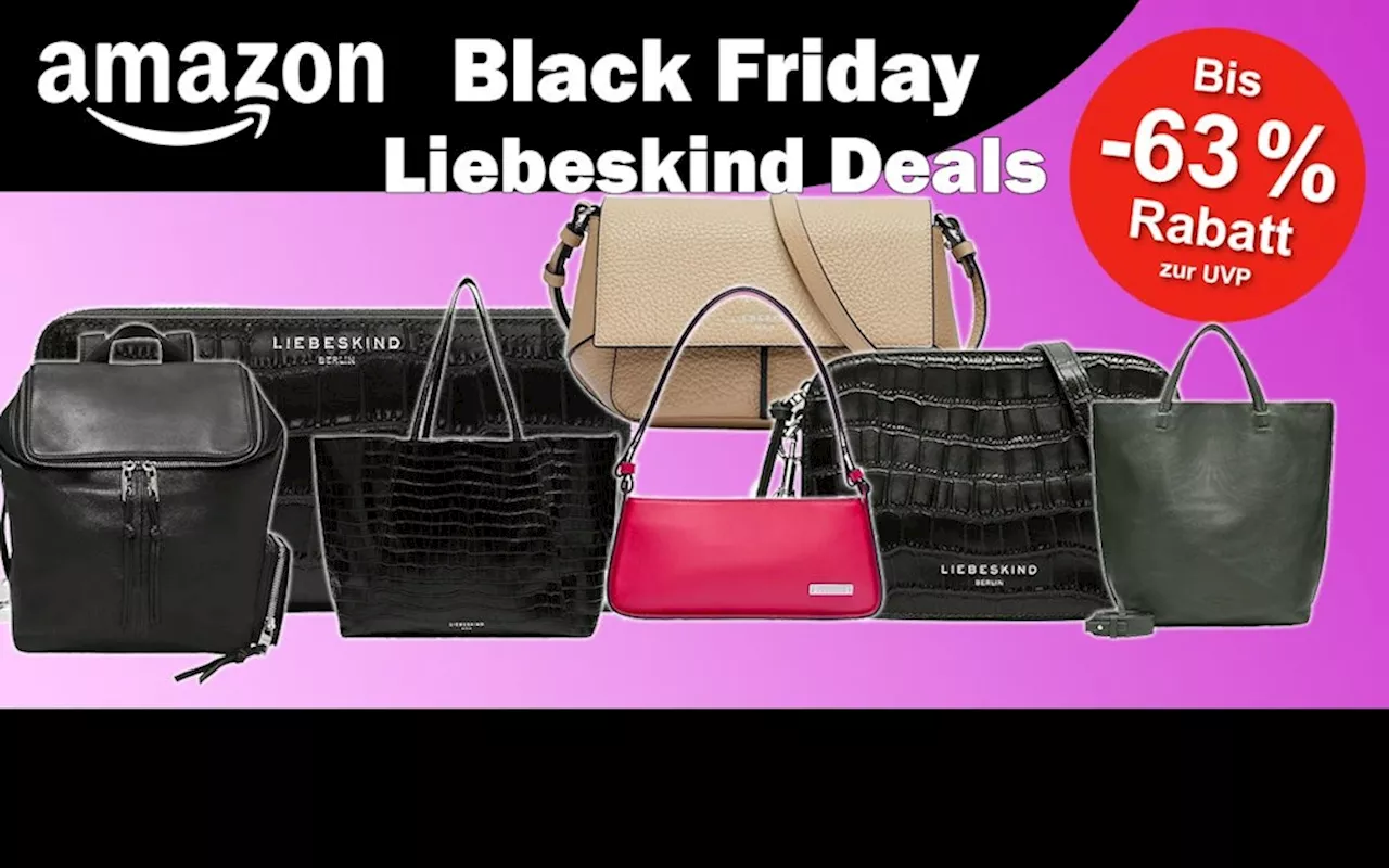 Liebeskind Taschen Sale zur Black Week bei Amazon: Spare bis zu 63% im großen Black-Friday-Angebot!