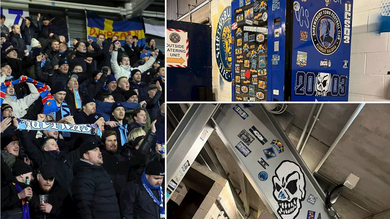 Shrewsbury Town Kritiserar Djurgårdens Supportrar Efter Vandalism Vid Croud Meadow