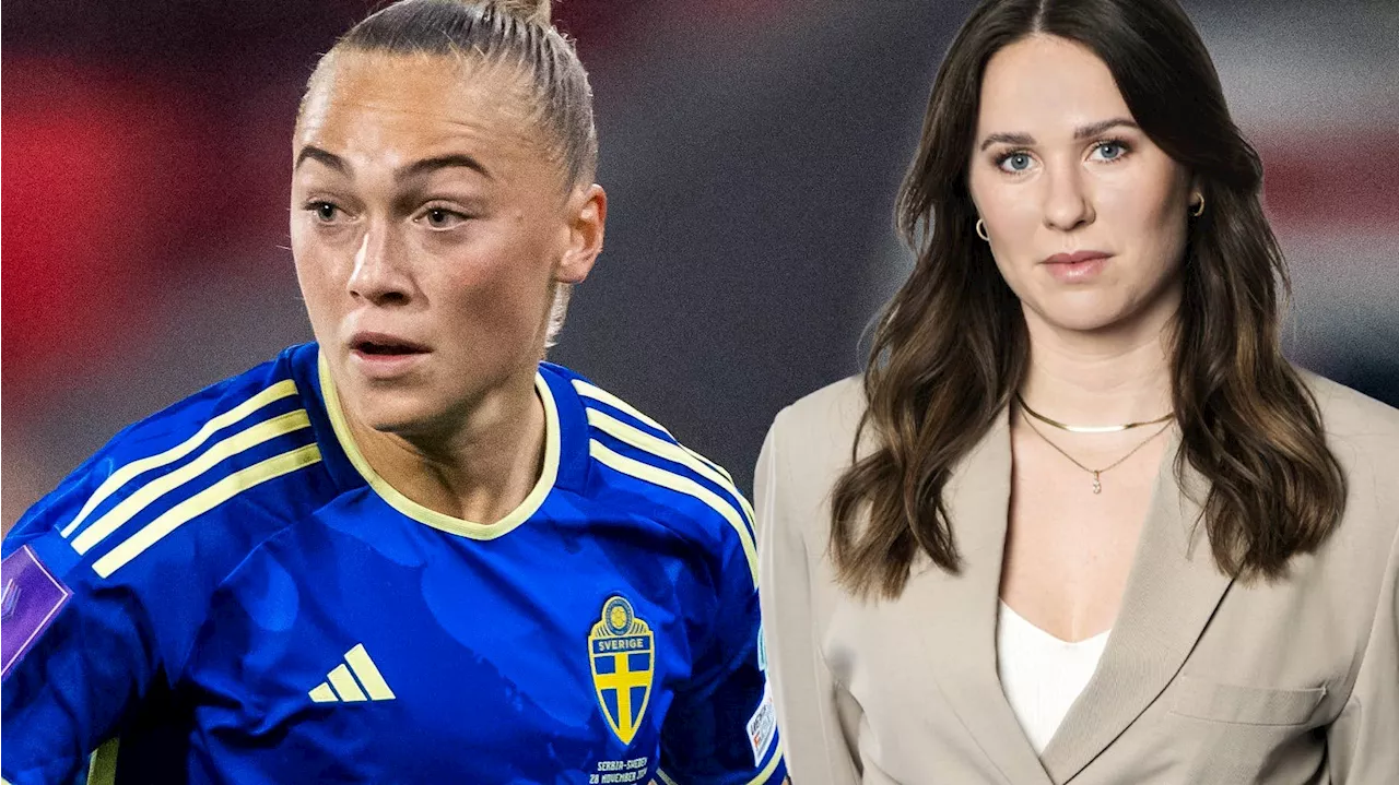 Sverige segrar med 2-0 i Serbien, Hanna Bennison gör karriärbrott