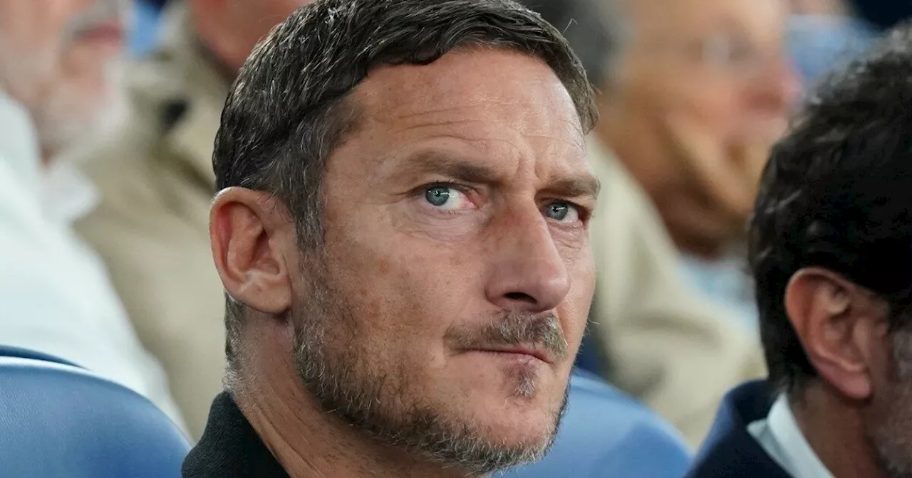 Totti indagato per omessa dichiarazione dei redditi: “200mila euro versati in ritardo al fisco”