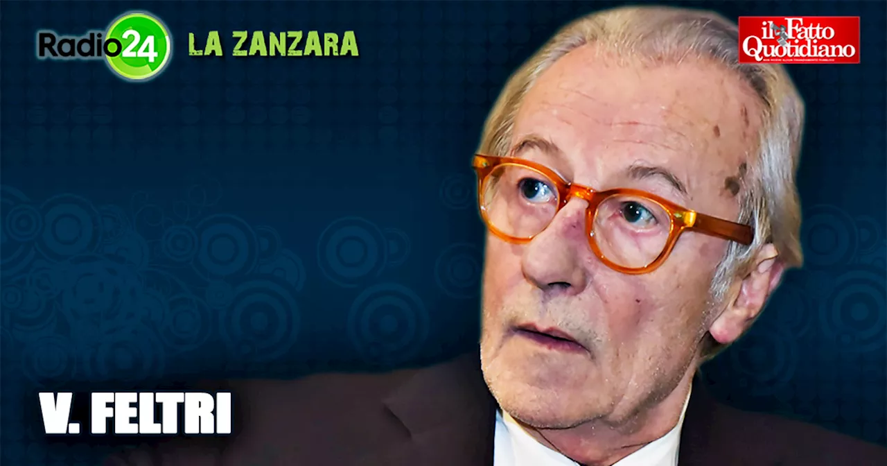 Vittorio Feltri: 'Ai musulmani sparerei in bocca, non mi vergogno di considerarli razza inferiore'