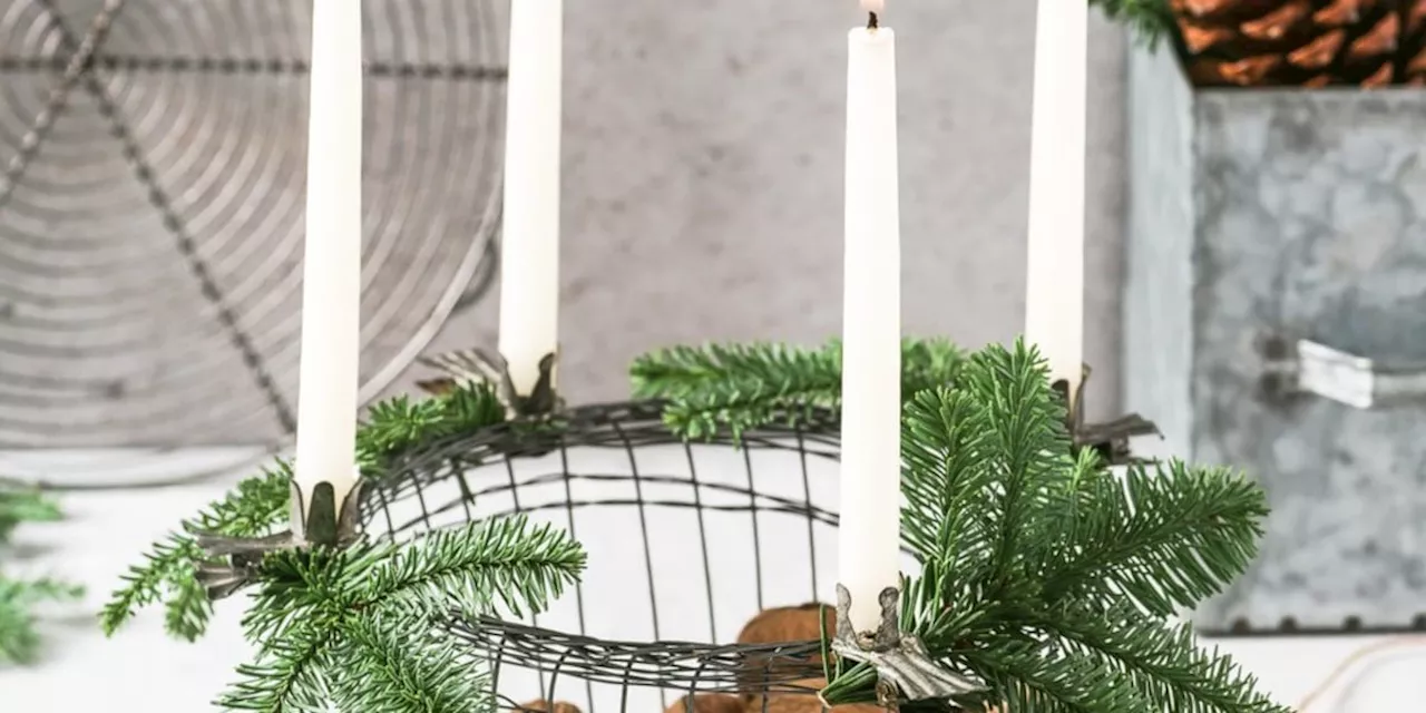 Festliche Dekoration für die Adventszeit: Adventskränze selbst gestalten: Vier Ideen für die Vorweihnachtszeit