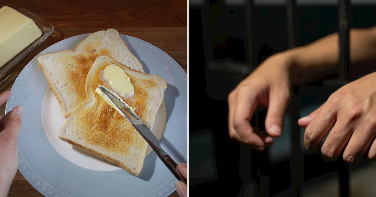 Veganer erhält in Haft nur Butterbrot und geht vor Gericht: „bewusste Provokation“