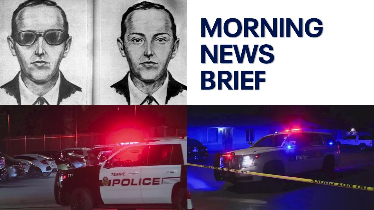 Siblings claim late father is D.B. Cooper; deadly Tempe apartment shooting l Morning News Brief