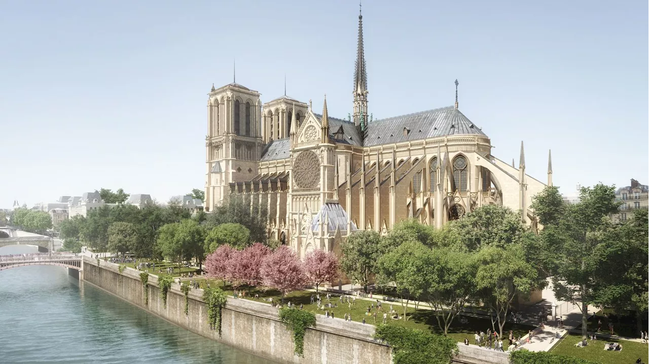 Les travaux de réaménagement des abords de la cathédrale Notre-Dame de Paris débuteront en 2025