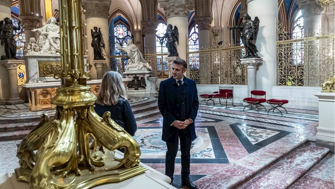 Emmanuel Macron promet un 'choc d'espérance' avec la réouverture de Notre-Dame de Paris