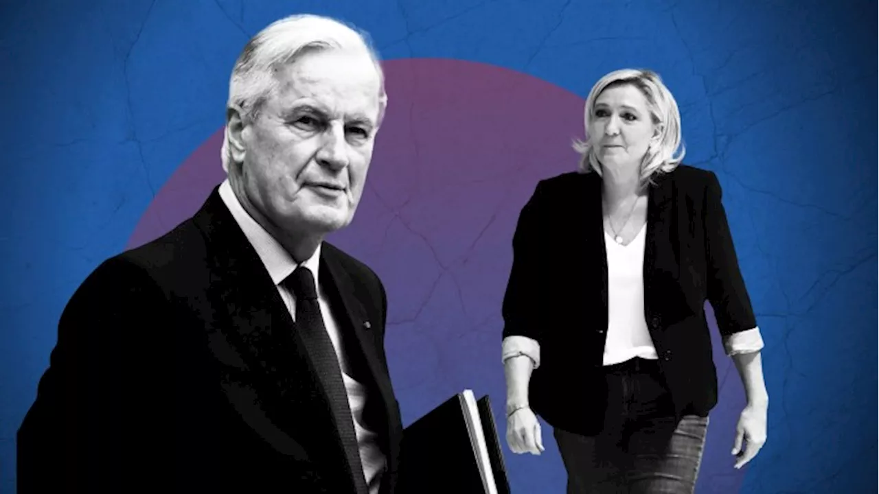 Marine Le Pen turns screws on Michel Barnier in French budget showdown