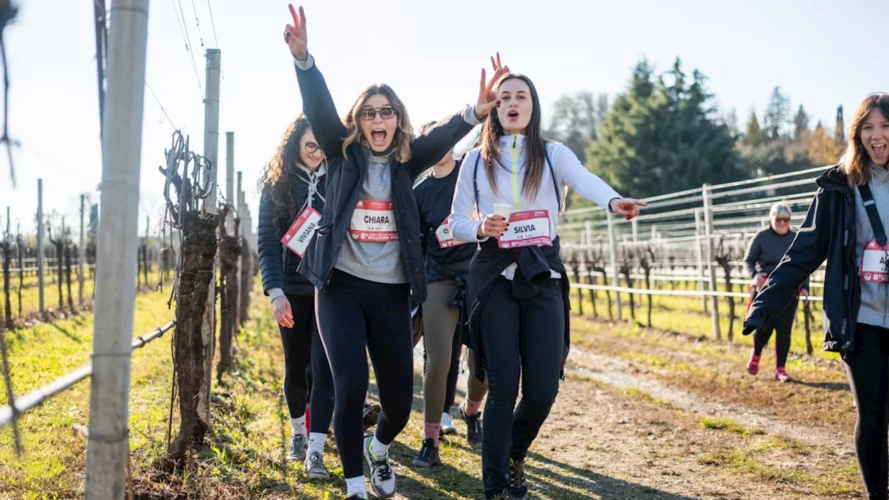 Si corre sulle colline del Conegliano Valdobbiadene: torna la Prosecco Run