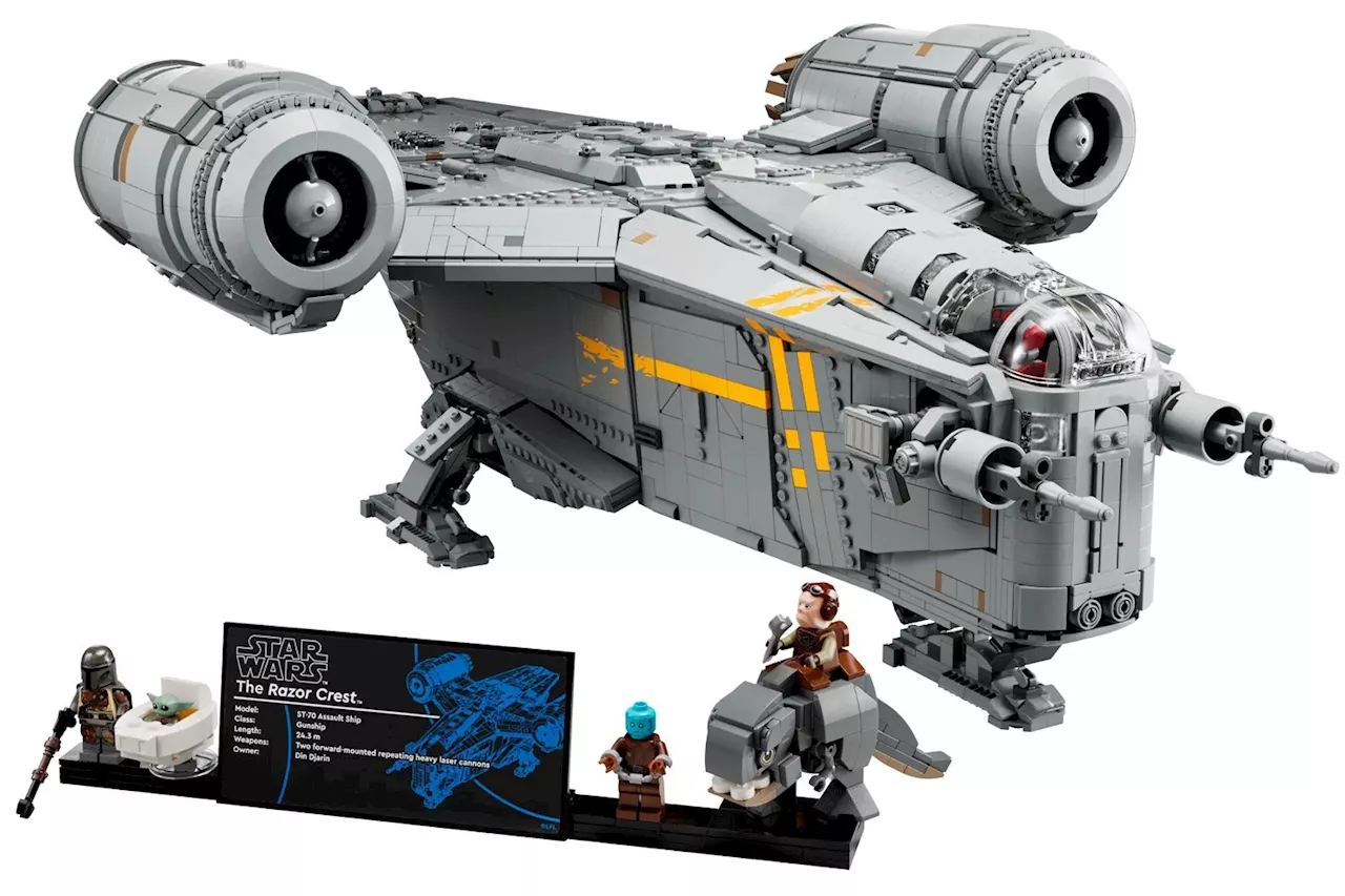 LEGO Star Wars Razor Crest with 6,000+ Pieces at Record Low, Amazon Is Clearing Stock