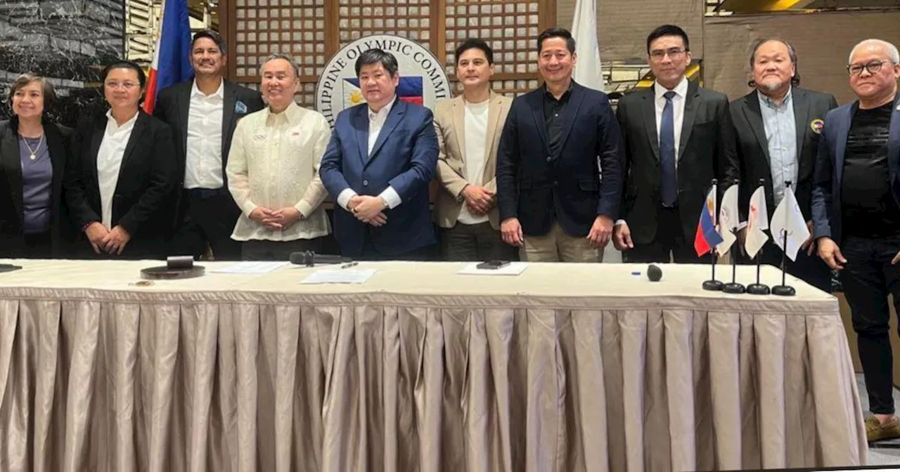 Philippine Olympic Committee Reelects Abraham 'Bambol' Tolentino as President
