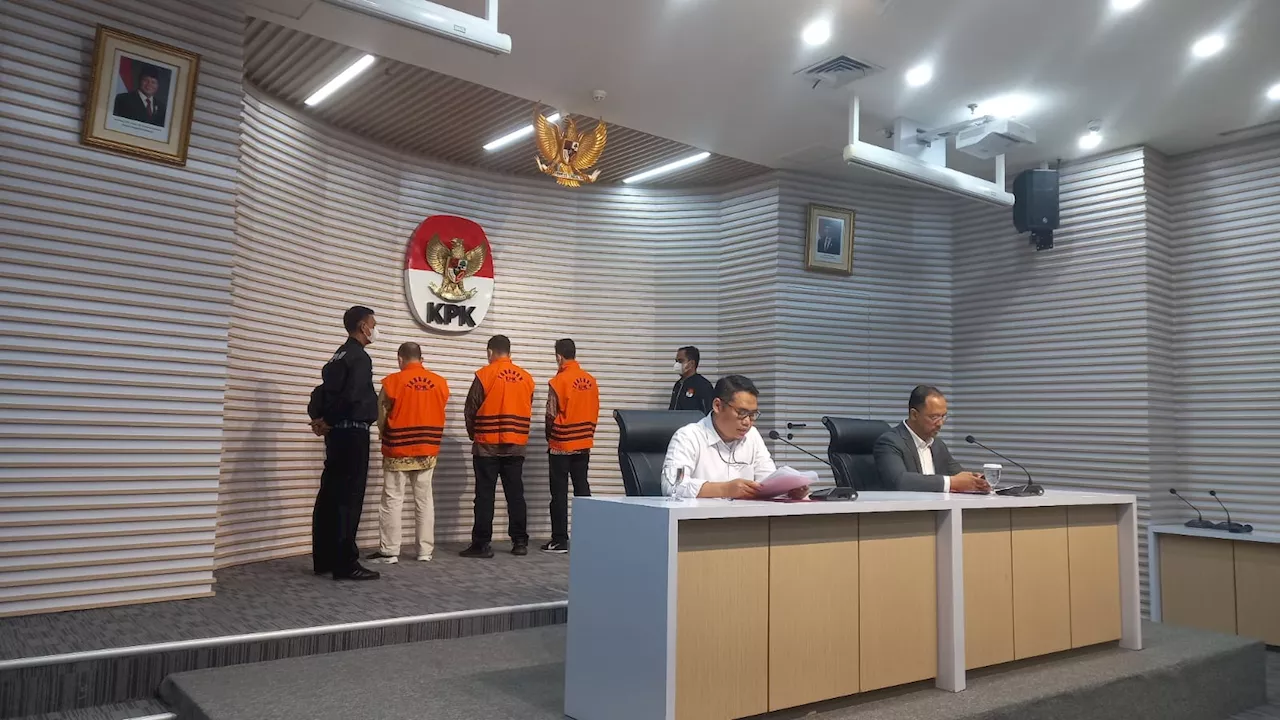 KPK Menahan Tiga Ketua Kelompok Kerja Jalur Kereta Api Diduga Menerima Hadiah atau Janji