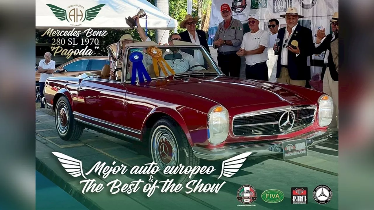 Ganador del 1er Concurso Auto Histórica Cuernavaca