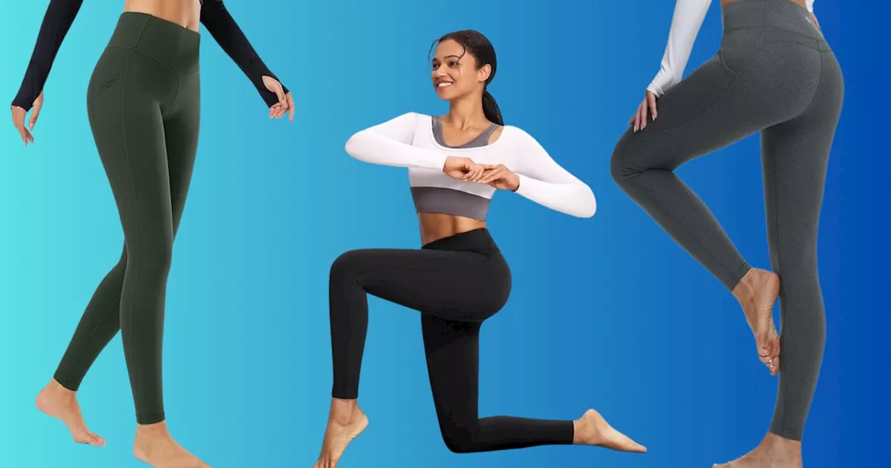 These Buyer-Beloved Fleece-Lined Leggings Are Finally On Sale For Their Prime Day Price