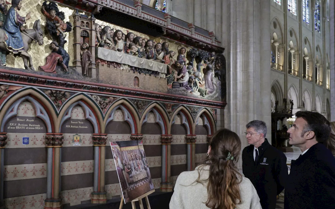 Catedral de Notre Dame revela seu interior cinco anos após incêndio