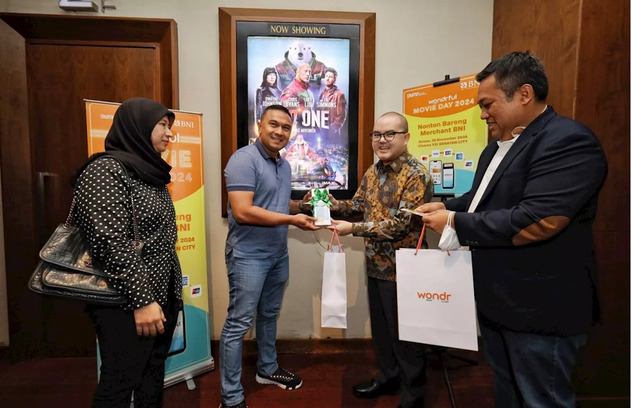 Lebih Dekat dengan Loyal Merchant, BNI Hadirkan Wonderful Movie Day 2024