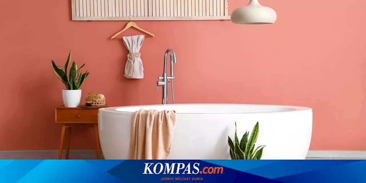 4 Warna Cat yang Tidak Boleh Digunakan di Kamar Mandi