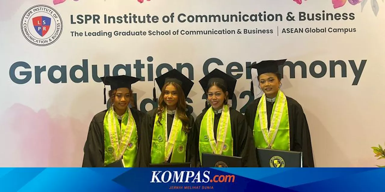 LSPR Institute Gelar Wisuda bagi 1.424 Lulusan, 4 Atlet Mahasiswi Jadi Inspirasi