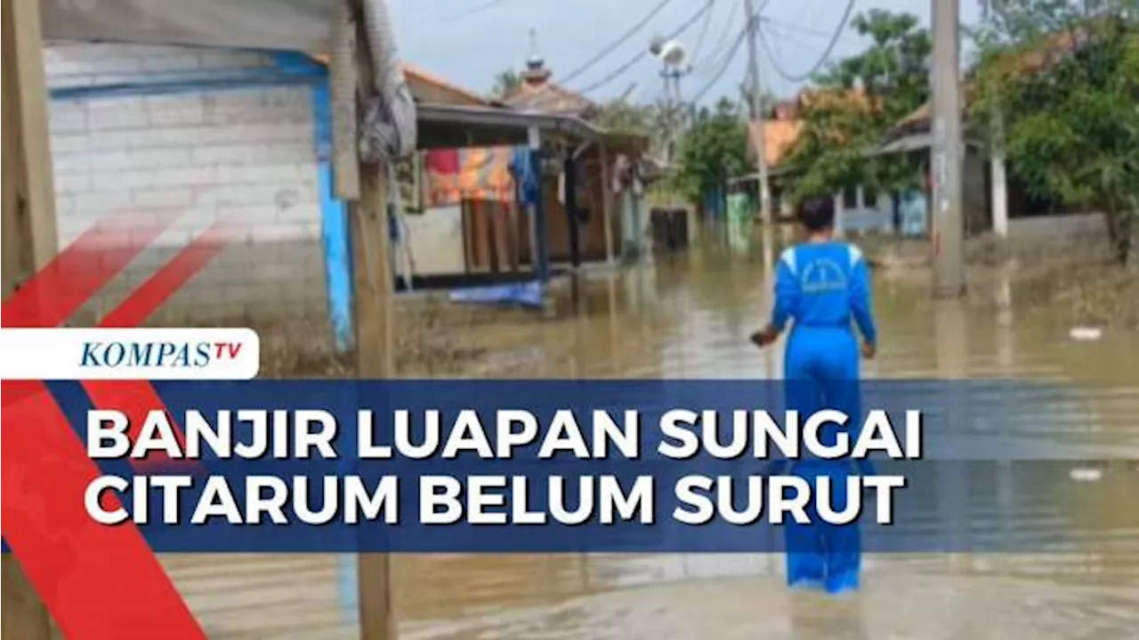 Imbas Hujan Deras: Banjir di Karawang Belum Surut, Longsor Melanda Deli Serdang