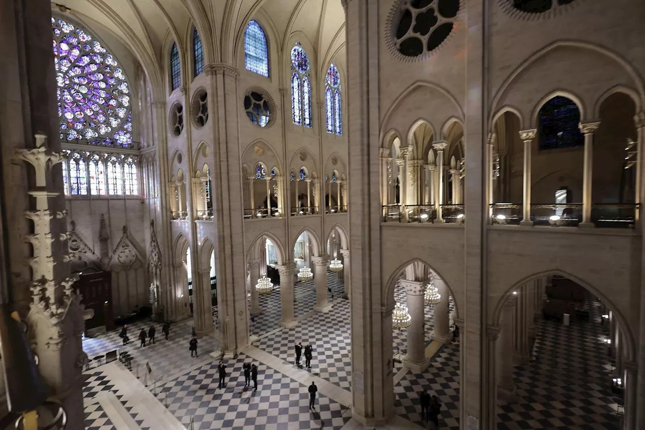 – Notre-Dame de Paris : découvrez les premiers clichés de la cathédrale reconstruite