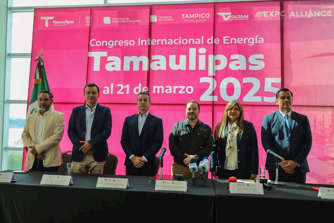 Confirman 80 empresas para Congreso Internacional de Energía Tamaulipas 2025