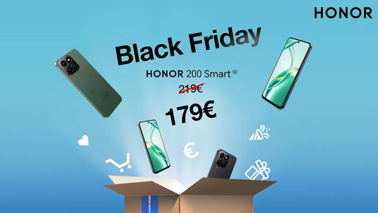 Black Friday : 2 offres irrésistibles sur les HONOR 200 et HONOR 200 Smart