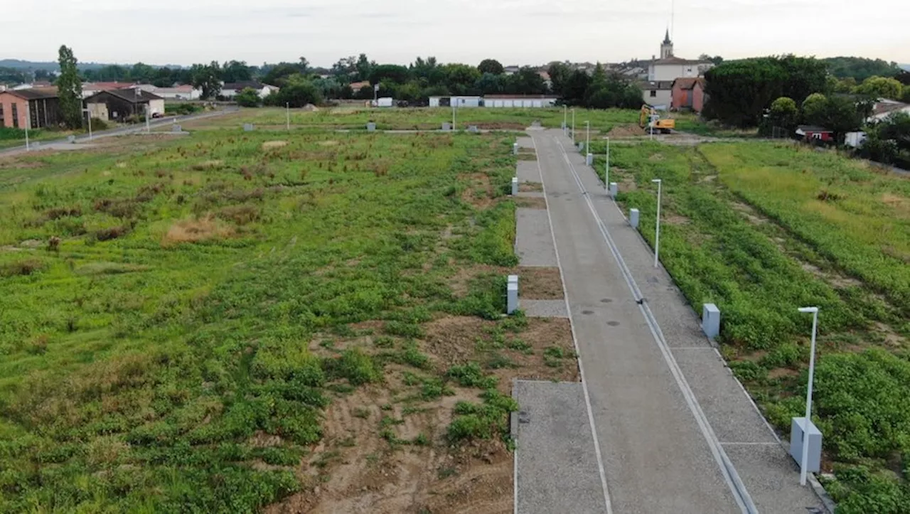 Terrains viabilisés à vendre dans le lotissement Fouragnan